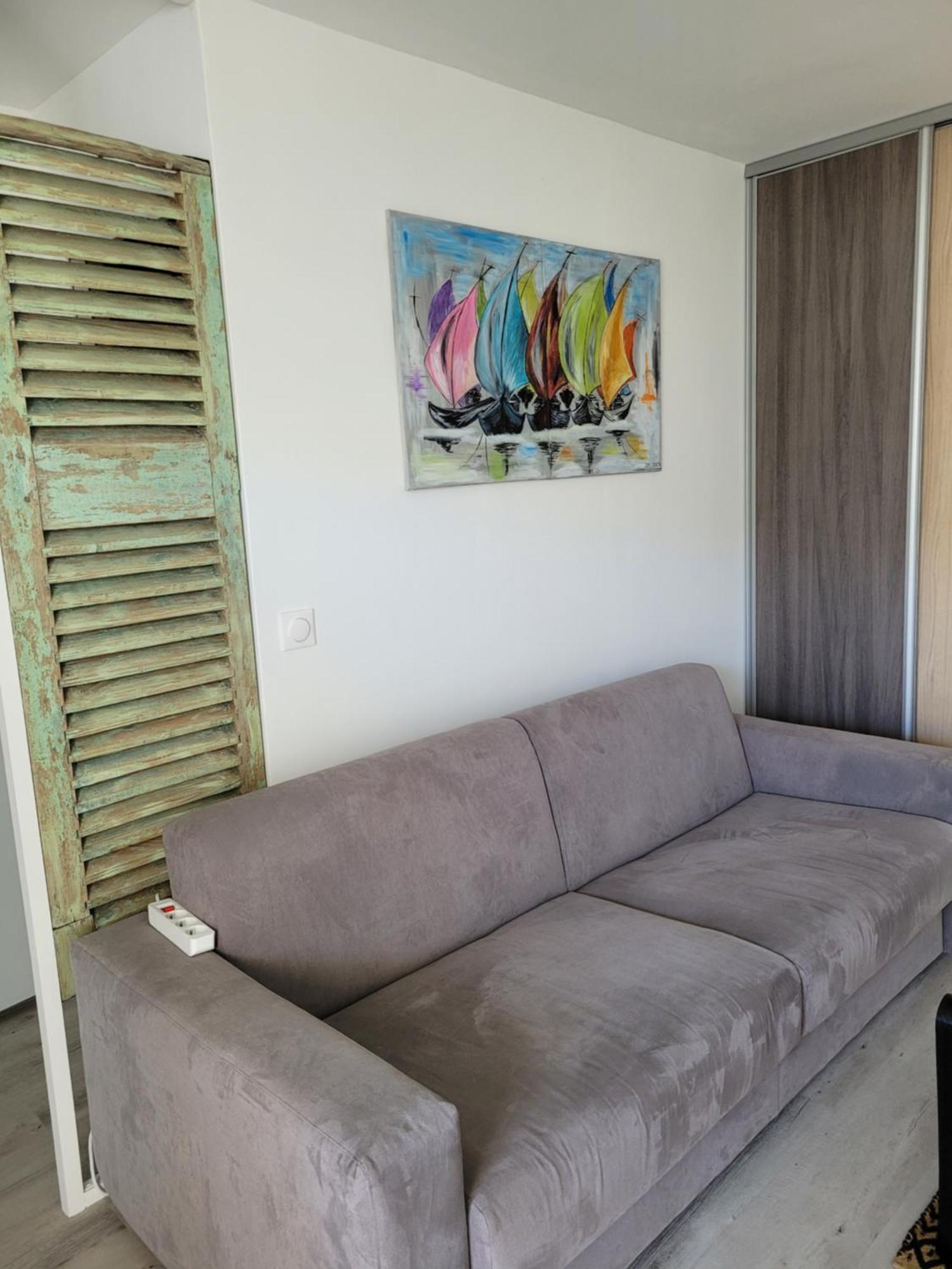 Tahiti Beach, T2 A La Mer, Piscine, Terrasse Et Parking Frontignan Exterior photo